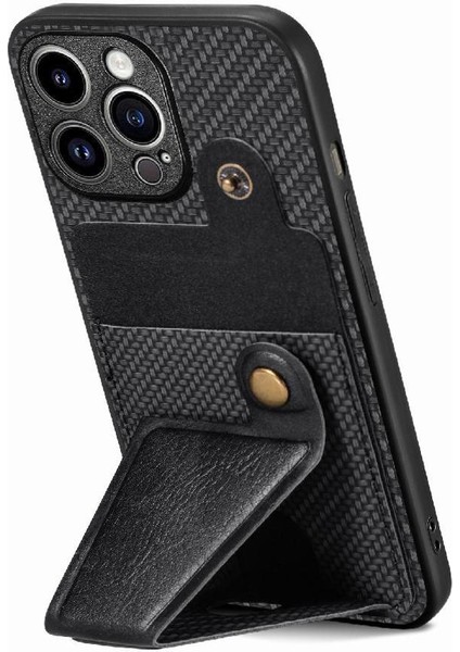 IPhone 15 Için Kılıf Pro Standı Fonksiyonu Kart Sahibi Manyetik Tasarım Braketi (Yurt Dışından) fırsatları