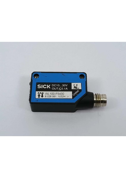 WL100-P3430, Sıck, Fotoelektrik Retro-Yansıtıcı Sensör (Sıfır Kutusuz)
