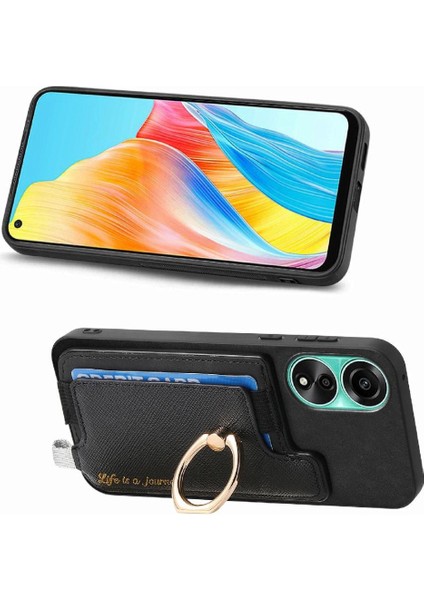 Oppo A78 4g Cüzdan Manyetik Halka Standı Tutucu Için Kılıf Magsafe Uyumlu (Yurt Dışından) fırsatları