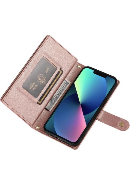 IPhone 13 Için Flip Case Mini Crossbody Kayış Iş Çok Fonksiyonlu (Yurt Dışından) fırsatları