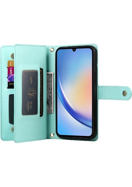 Samsung Galaxy A34 5g Için Flip Case Standı Iş Çok Fonksiyonlu Cüzdan (Yurt Dışından) fiyatları