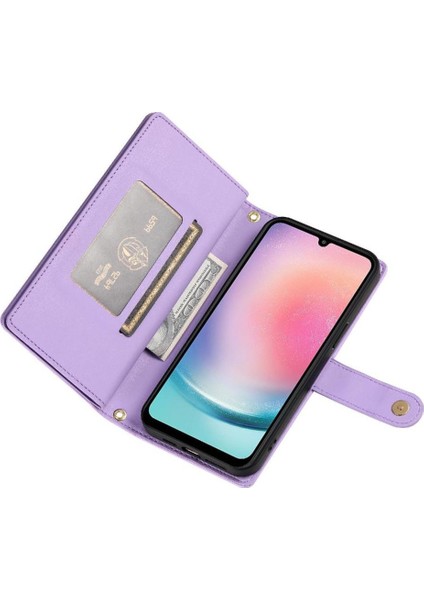 Samsung Galaxy A24 4g Iş Için Flip Case Crossbody Kayış Standı Cüzdan (Yurt Dışından) indirimleri