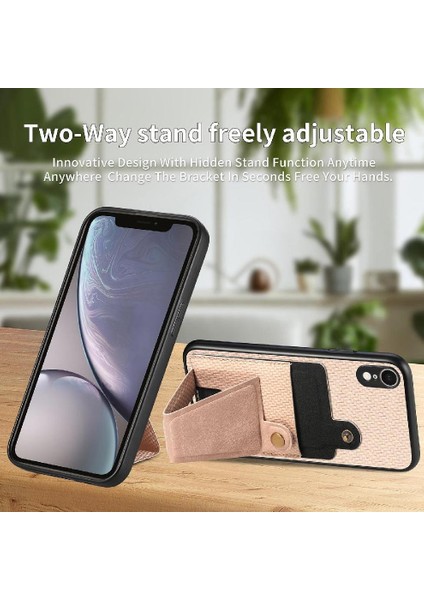IPhone Xr Manyetik Tasarım Kart Sahibi Braketi Standı Fonksiyonu (Yurt Dışından) fırsatları