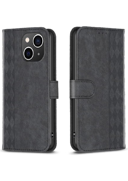 IPhone 15 Için Flip Case Artı Kart Yuvaları Tutucu Iş Çok Renkli Durumda (Yurt Dışından)