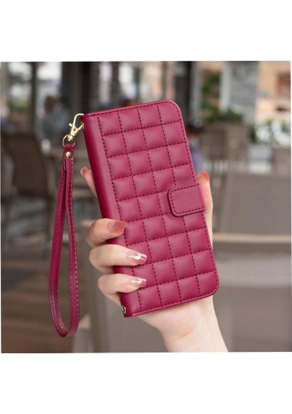 IPhone 13 Için Flip Case Pro Max Kart Yuvaları Tutucu Iş Basit Tarzı Pu (Yurt Dışından)