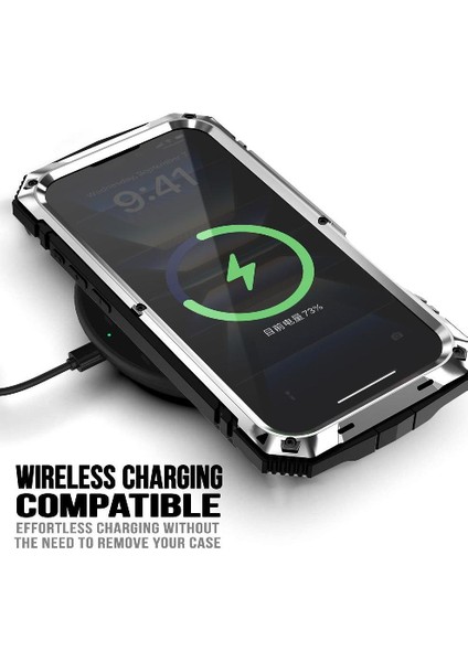 IPhone 16 Için Metal Kasa Withkickstand 360 Tam Vücut Koruyucu Kapak (Yurt Dışından) fiyatları