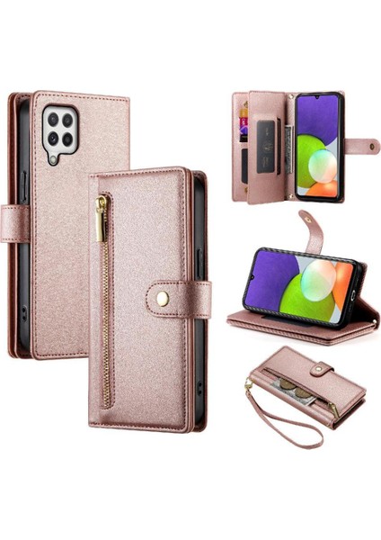 Samsung Galaxy A22 4g Iş Cüzdan Çok Fonksiyonlu Standı Için Flip Case (Yurt Dışından) fiyatları