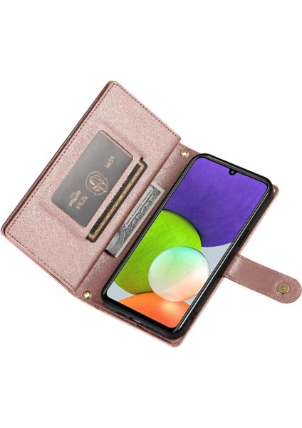 Samsung Galaxy A22 4g Iş Cüzdan Çok Fonksiyonlu Standı Için Flip Case (Yurt Dışından) modelleri