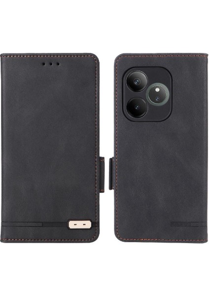 Toka ile Realme Gt Neo6 Manyetik Cüzdan Kart Tutucu Için Flip Case (Yurt Dışından)