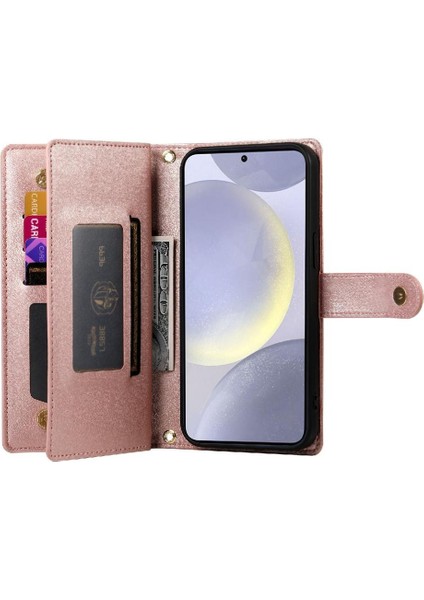 Samsung Galaxy S24 Artı Çok Fonksiyonlu Cüzdan Iş Için Flip Case (Yurt Dışından) modelleri