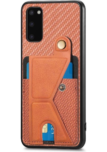 Samsung Galaxy S20 Braket Manyetik Tasarım Standı Fonksiyonu Için Kılıf (Yurt Dışından) modelleri