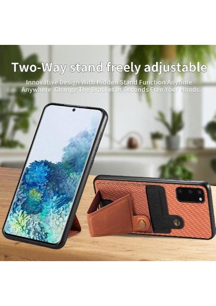 Samsung Galaxy S20 Braket Manyetik Tasarım Standı Fonksiyonu Için Kılıf (Yurt Dışından) indirimleri