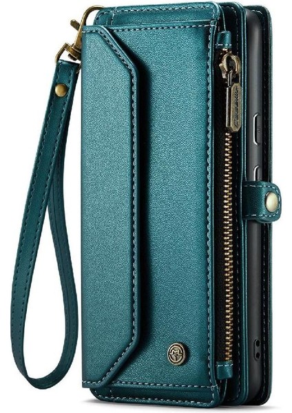 Google Piksel 9 Pro Xl Için Crossbody Durumda Rfıd Engelleme Durumda Cüzdan Fermuar (Yurt Dışından)