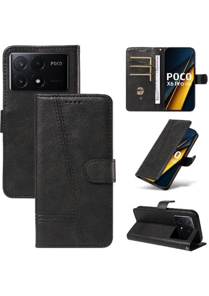 Kredi Kartı Yuvası ile Xiaomi Redmi Kfilp Için Filp Durumda Cüzdan Telefon Kılıfı Pu (Yurt Dışından)