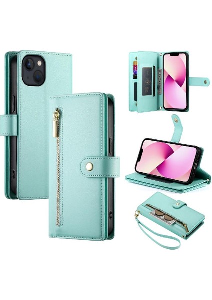 IPhone 13 Iş Cüzdan Standı Crossbody Askısı Için Flip Case (Yurt Dışından) fiyatları