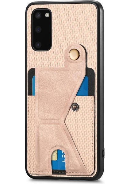 Samsung Galaxy S20 Braket Manyetik Tasarım Standı Fonksiyonu Için Kılıf (Yurt Dışından) fırsatları