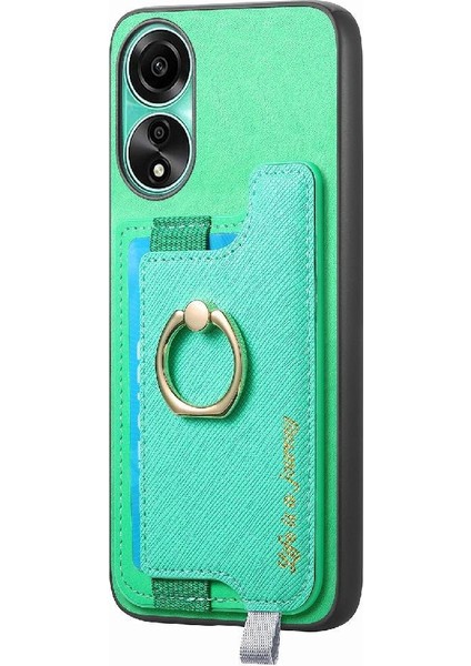 Oppo A78 4g Cüzdan Manyetik Halka Standı Tutucu Için Kılıf Magsafe Uyumlu (Yurt Dışından) modelleri