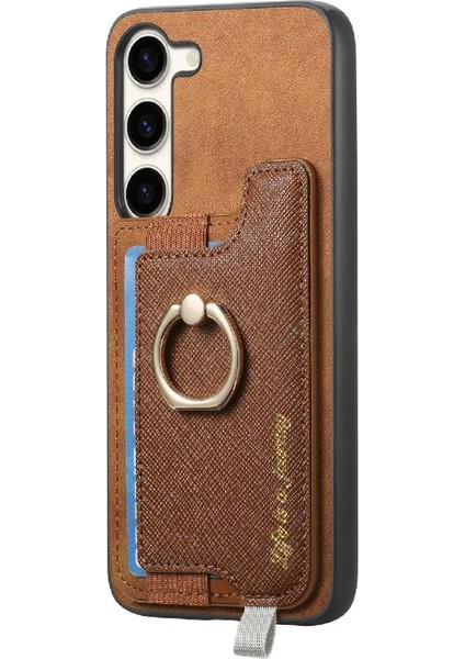 Samsung Galaxy S23 Cüzdan Manyetik Halka Standı Tutucu Magsafe Için Kılıf (Yurt Dışından) fiyatları