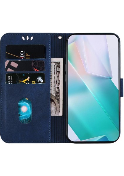 Google Piksel 9 Pro Xl Için Kılıf Flip Folio Cüzdan Kılıf Tutucu Kapak Kartı (Yurt Dışından)