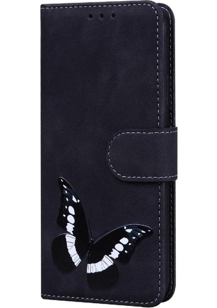 Google Piksel 9 Pro Xl Kelebek Renk Baskılı Flip Folio Kapak Için Kılıf (Yurt Dışından)
