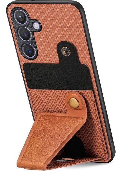 Samsung Galaxy S24 Artı Cardholder Standı Fonksiyonu Için Kılıf Braketi Tasarım (Yurt Dışından) fiyatları