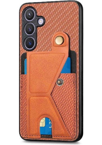 Samsung Galaxy S24 Artı Cardholder Standı Fonksiyonu Için Kılıf Braketi Tasarım (Yurt Dışından) indirimleri