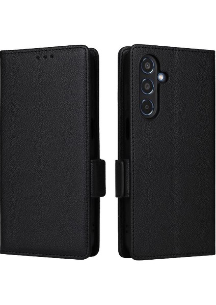 Samsung Galaxy M35 5g Pu Deri Manyetik Yan Toka Kart Için Flip Case (Yurt Dışından)