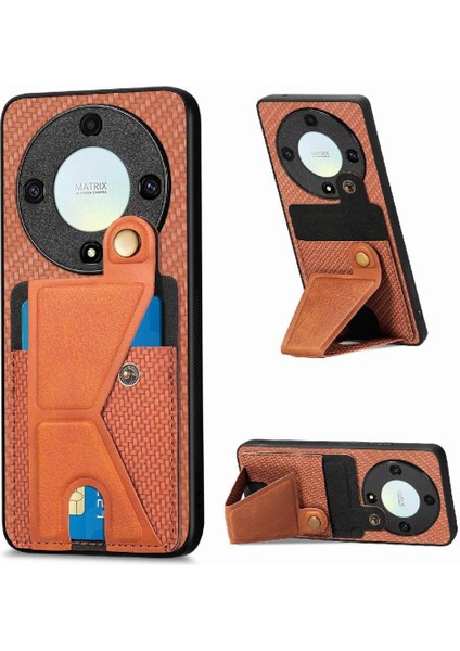 Onur X9A Standı Fonksiyonu Için Kılıf Braketi Cardholder Manyetik Tasarım (Yurt Dışından)