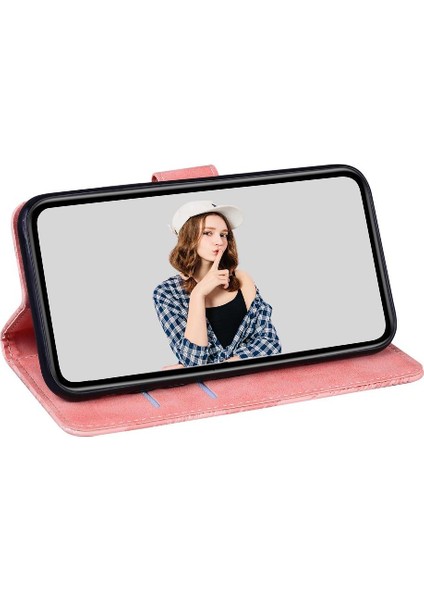 Google Piksel 9 Pro Xl Kelebek Renk Baskılı Flip Folio Kapak Için Kılıf (Yurt Dışından)