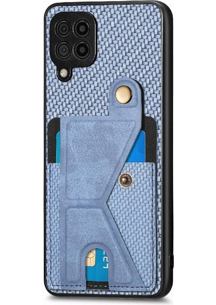 Samsung Galaxy A22 4g Cardholder Için Kılıf Braketi Standı Fonksiyonu Manyetik (Yurt Dışından) modelleri