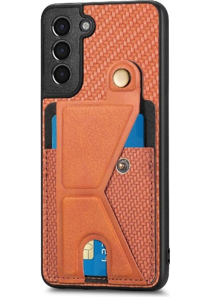Samsung Galaxy S21 Standı Fonksiyonu Için Kılıf Braketi Manyetik Tasarım (Yurt Dışından) modelleri