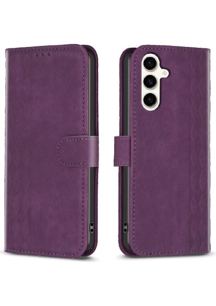 Samsung Galaxy S24 Artı Çok Renkli Iş Cüzdan Deri Için Flip Case (Yurt Dışından)