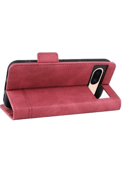 Toka Manyetik Cüzdan ile Google Piksel 8A Kickstand Kapak Için Flip Case (Yurt Dışından) fırsatları