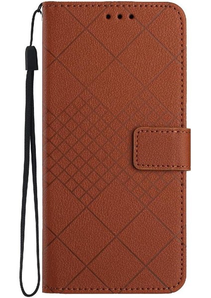 Oppo RENO12 Için Flip Case El Kayışı Manyetik Pu ile 5g Kart Yuvası Standı (Yurt Dışından) fırsatları