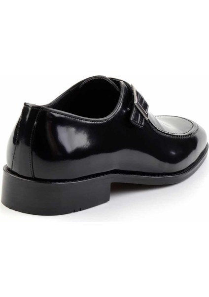 Siyah Açma Hakiki Deri Erkek Klasik Ayakkabı E01630313714 fırsatları