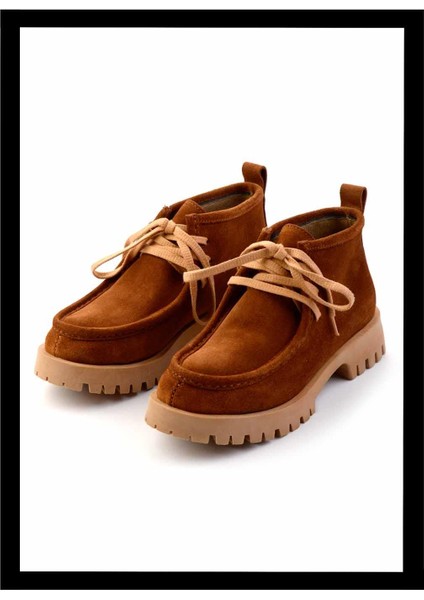 Taba Nubuk Kadın Bot & Bootie K02028122601