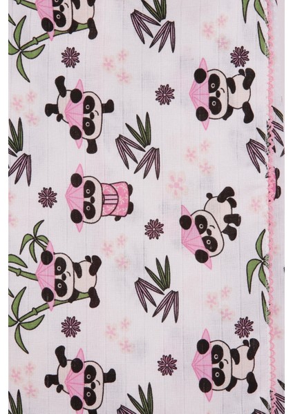Pembe Bambu Desenli 95*120 Müslin Bebek Battaniyesi fiyatları