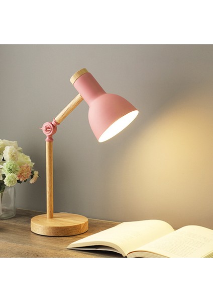 Göz Koruması Masa Lambası Us Plug Pembe (Yurt Dışından)