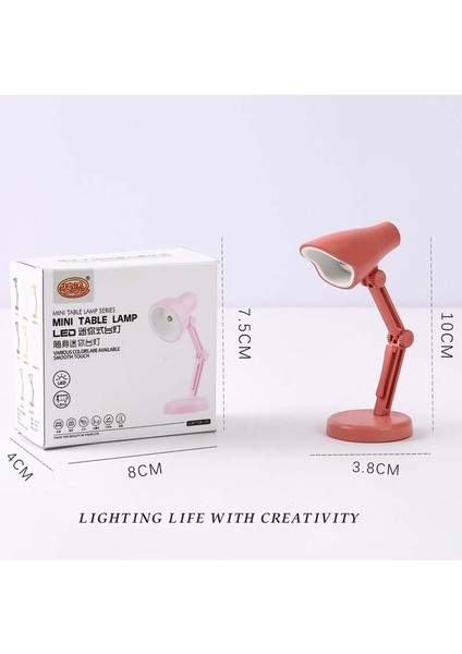 3'lü Mini LED Masa Lambası Siyah (Yurt Dışından)