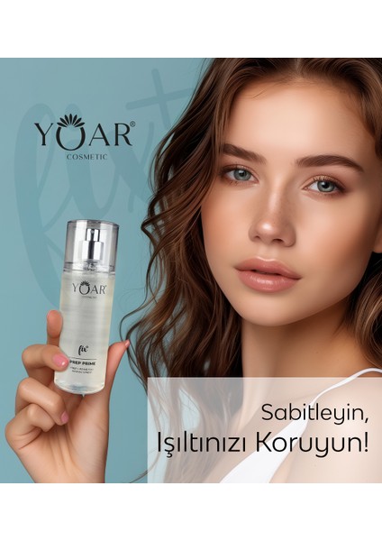 Nemlendirici Makyaj Sabitleme Spreyi, Make-Up Fix Sprey- E Vitaminli