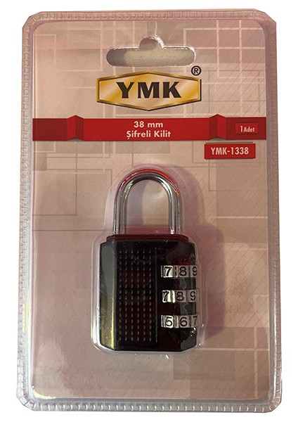 (Kilitsepeti) Ymk 1338 Şifreli Asma Kilit 38MM