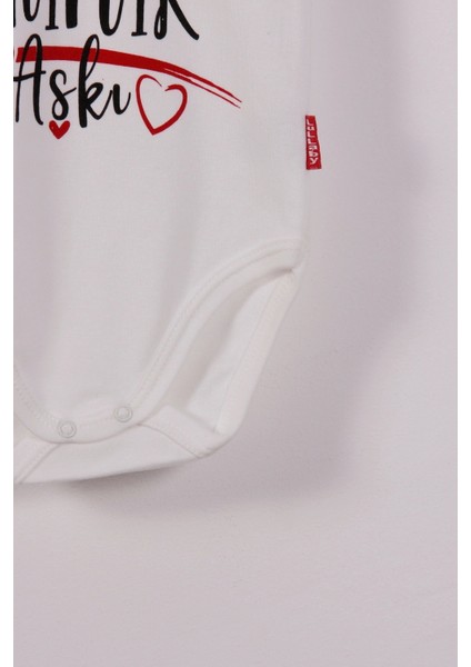 Abisinin Minik Aşkı Desenli Askılı Unisex Body fiyatları