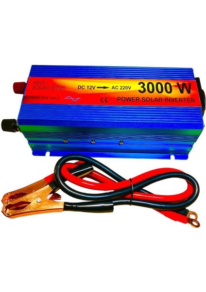 12 Volt 3000 Watt Tam Sınüs Inverter