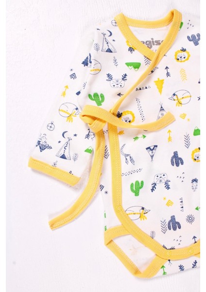 Kruvaze Bağlamalı Camp Desenli 2'Li Erkek Takım indirimleri