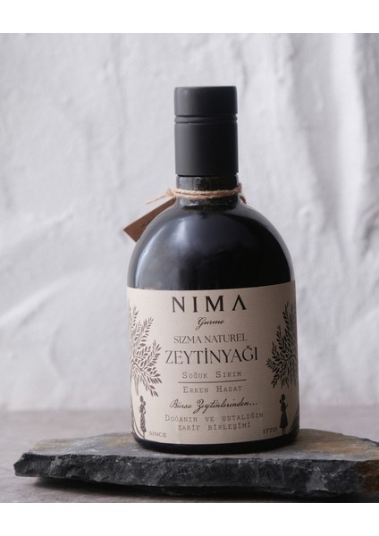 Nima Gurme Sızma Naturel Bursa Zeytinyağı 500 ml