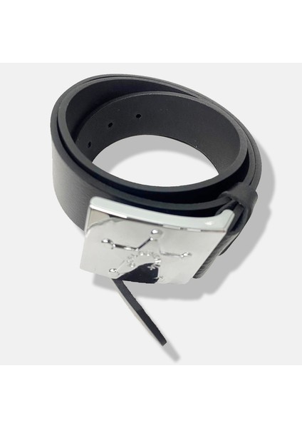 Manda Deri Özel Güvenlik Erkek Pantolon Kemeri Siyah Özel Güvenlik Yazılı Tokalı En 4cm fiyatları