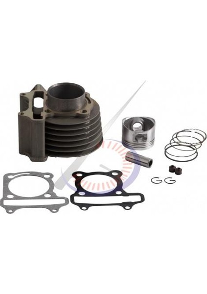 Silindir Komple Scooter 125 cc Zn MT125 Atg