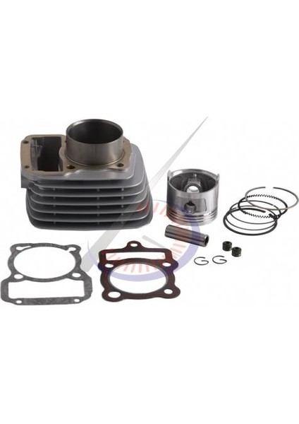 Silindir Komple [dy Piston] 15 Perno [62,0 Mm] [yük:69 Mm] 150CC Cg.