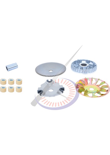 Ön Debriyaj Komple [soğutma Fanı Dahil] Spacy - [rks] Spontını 110