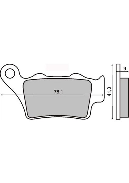 Rms Arka Disk Balata Pulsar NS200 2014-2016/RS200/YP Xmax 250 2014-2015